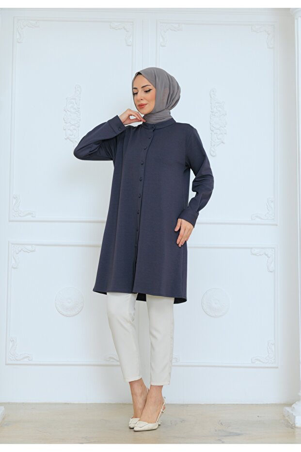 OVERSİZE KADIN TESETTÜR TUNİK - 3