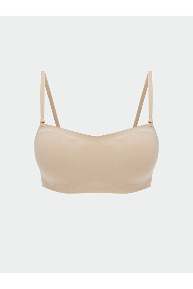 New Season Sparkling Pieces from Esvab Pink Wire-Free Non-Padded Strapless Bra