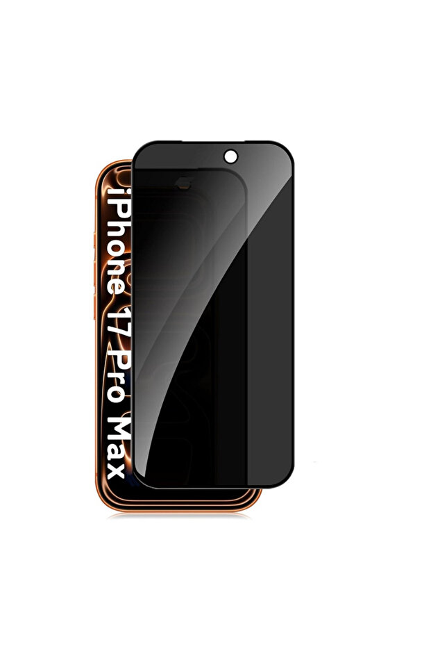 واقي شاشة زجاجي مضاد للكهرباء الساكنة متوافق مع آيفون 17 برو ماكس بتغطية كاملة - 1