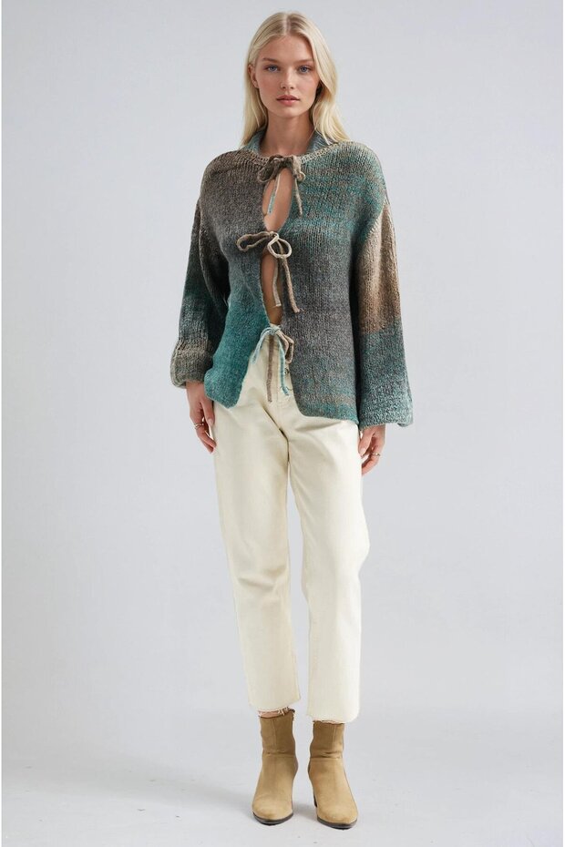 Renk Geçişli Basic Hırka 5197 - 7