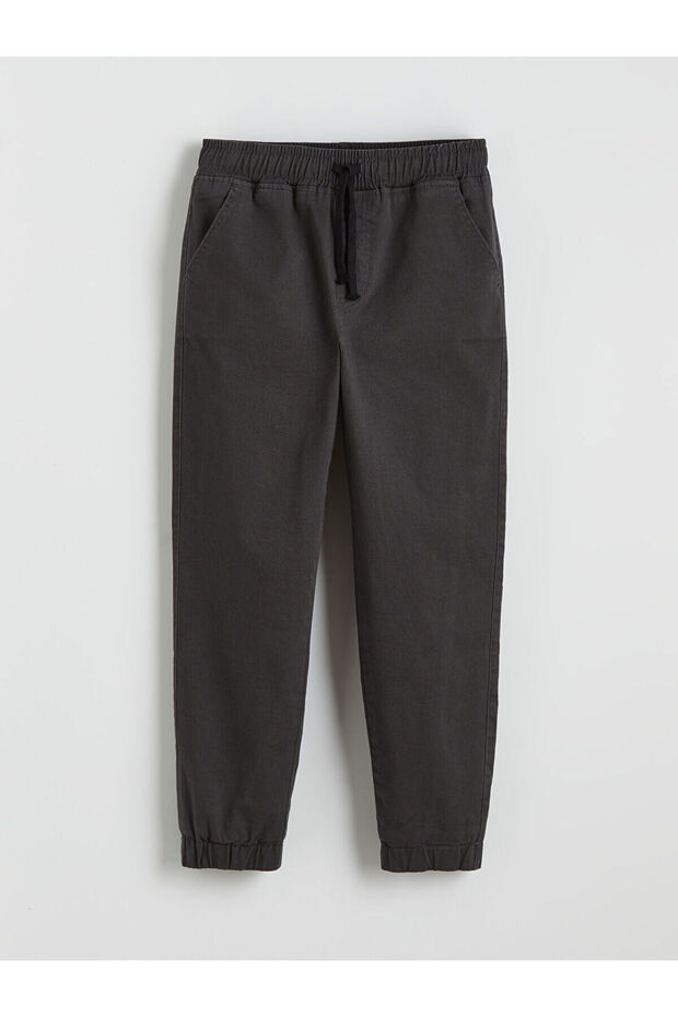 Alita City Lcw Kids Anthracite Boys' Fleece-Lined Jogger Pants with a Difference