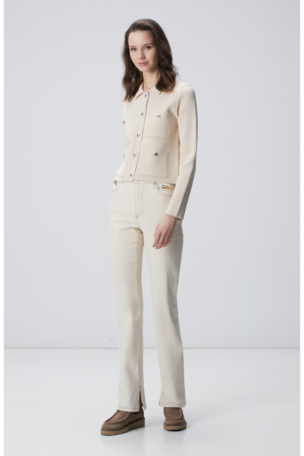 Taş Triko Ceket - 3