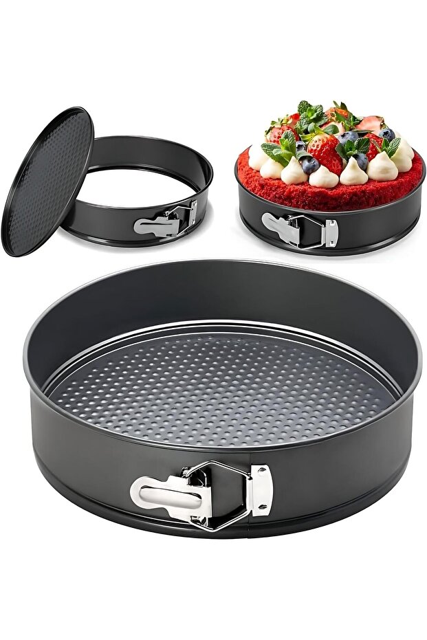 Spring Form Baking Round Pan, 26cm