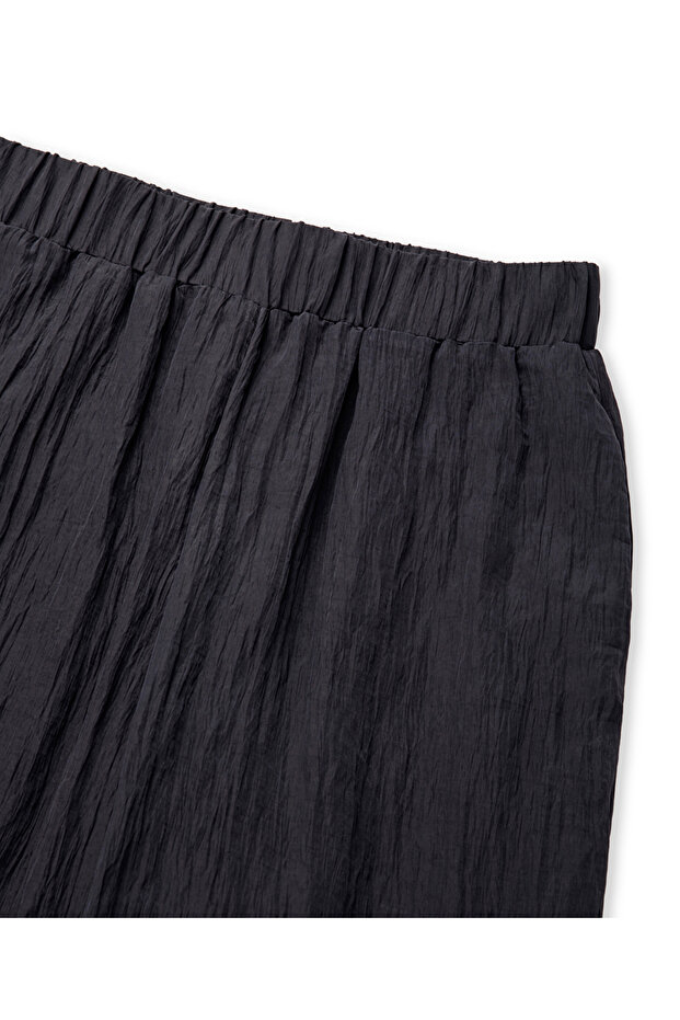 Kırışık efektli pantolon - 4