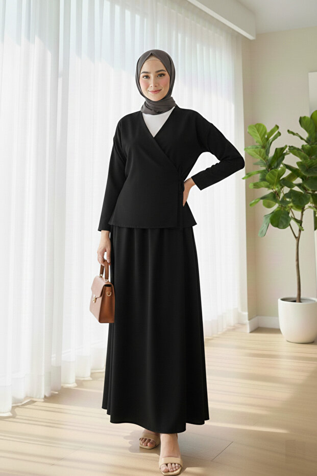 Skirted Two-Piece Set