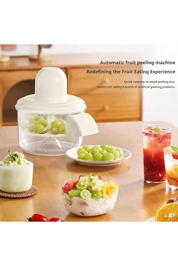 Automatic Peeler Machine, Rechargeable Fruit Peeling Machine