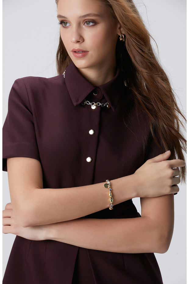 Silver Gold Kadın Bileklik - 2