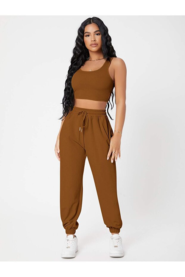 Women's Rubberized Jogger Sweatpants