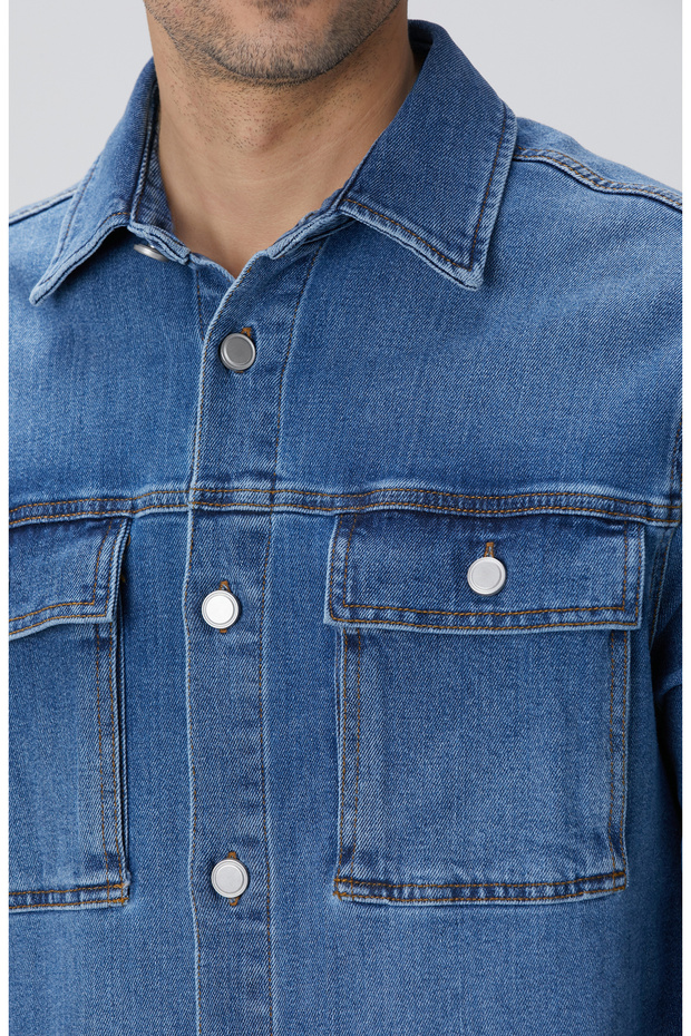 Mavi Denim Gömlek - 7