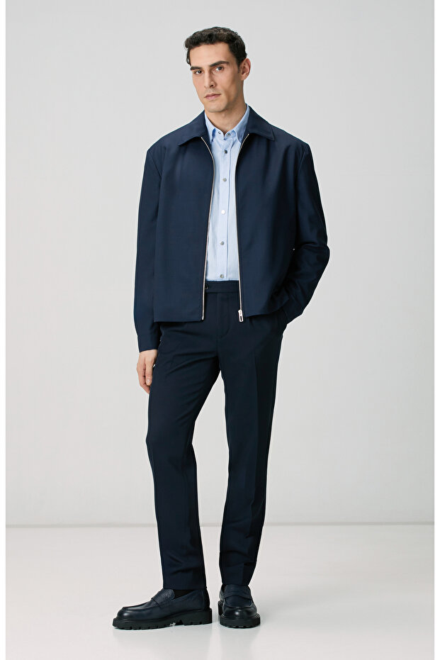 Mavi Oxford Gömlek - 3