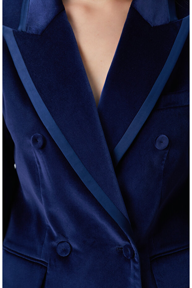 Gece Mavisi Ceket - 6