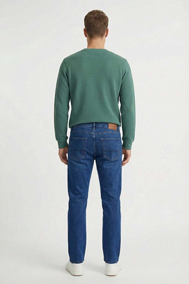 بنطلون جينز عادي للرجال - 4