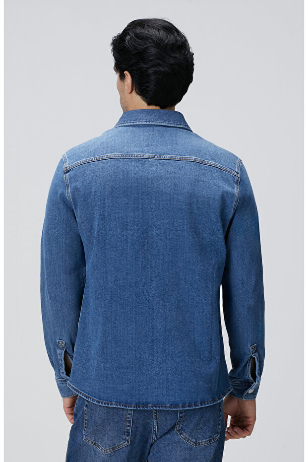 Mavi Denim Gömlek - 6