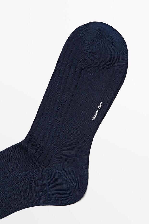 Fitilli klasik çorap - 4