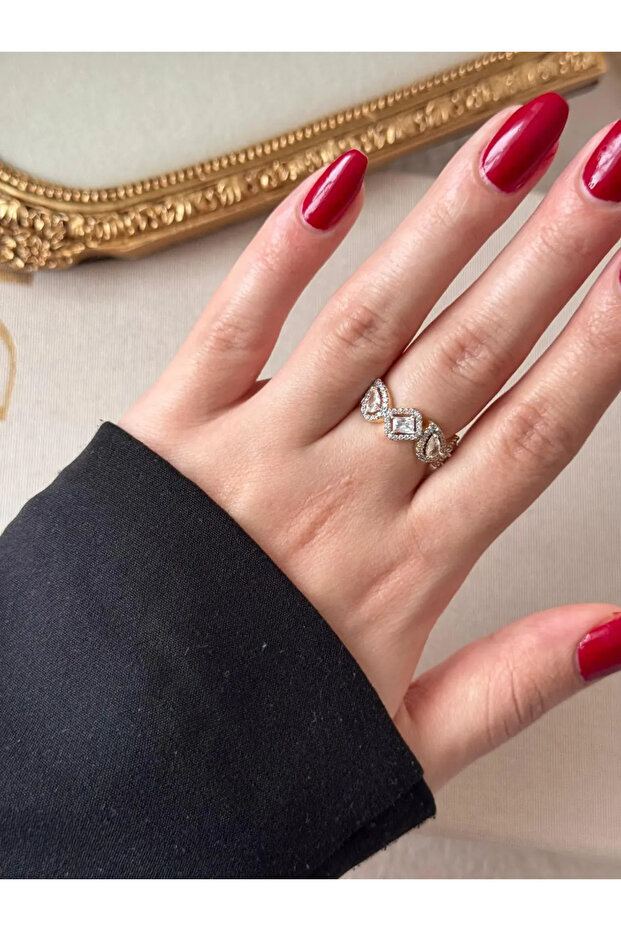 خاتم فضي بتصميم اللانهاية - 7