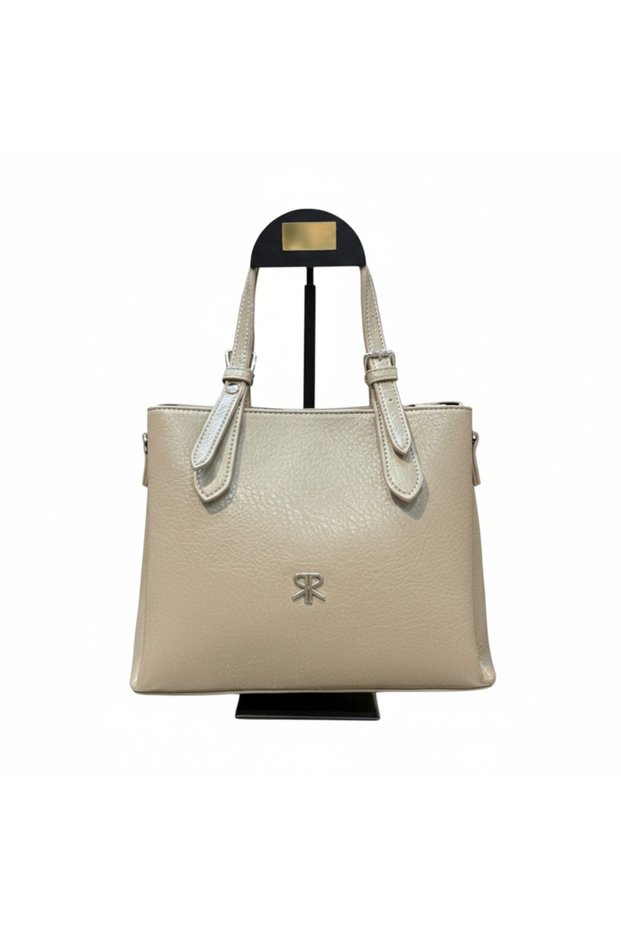 Polo of Colors Leather-Look Women's Handbag Suitable for Crossbody Use