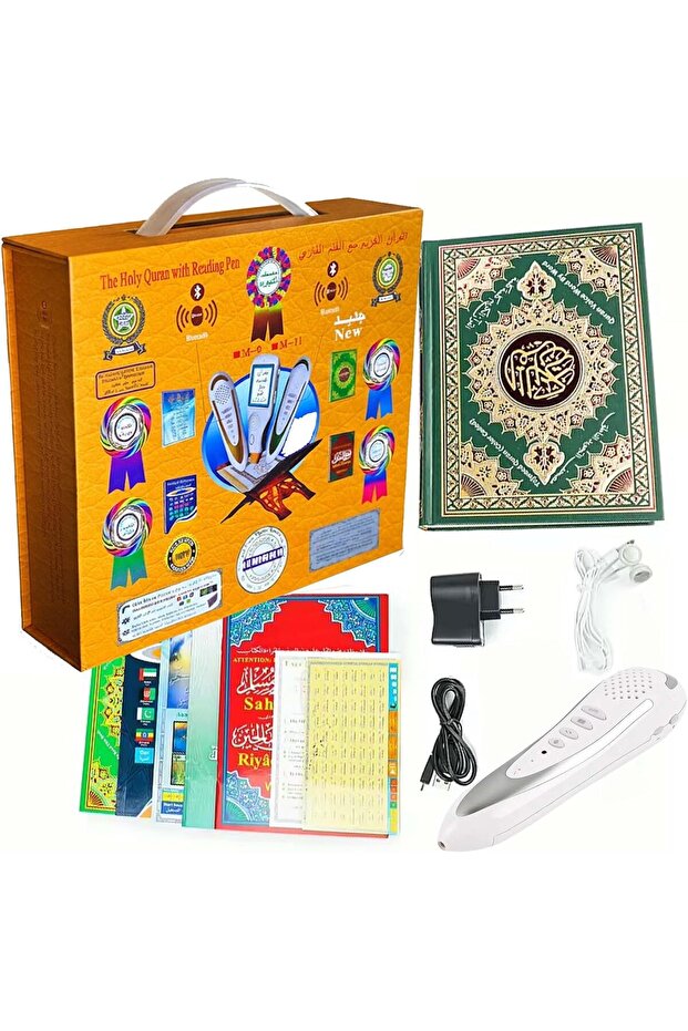 AIPEBANI Quran Reading Pen, 16GB Electronic Reader Pen Word-by-Word Digital Rechargeable Holy Quran