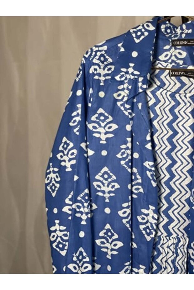 جلابية دقلة و فستان أزرقDaqla Jilbab and Blue Dress