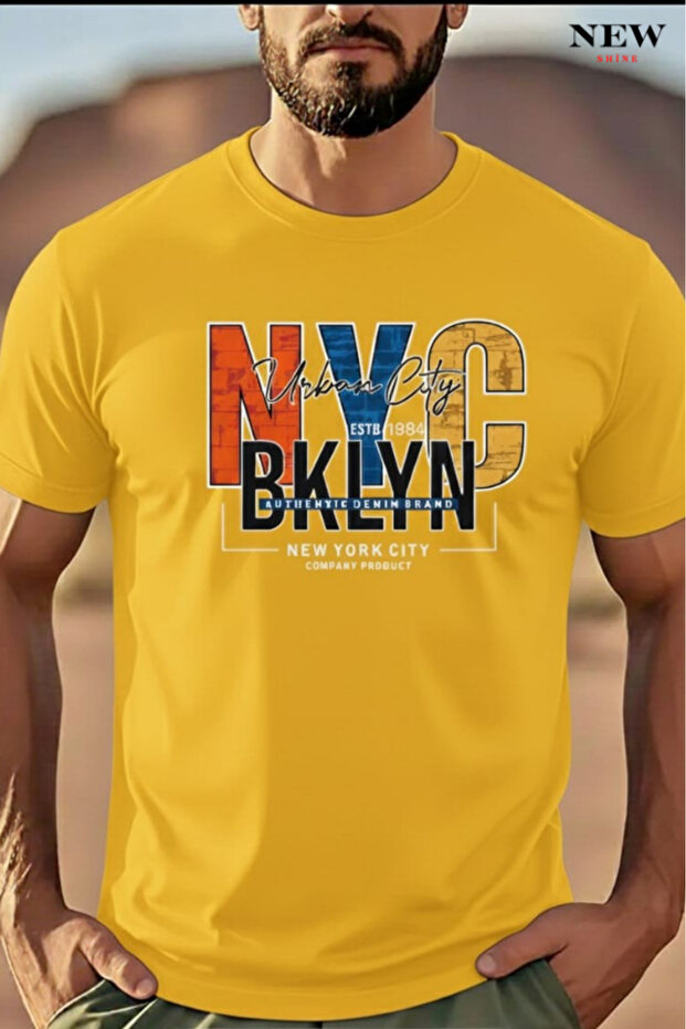 Nyc Brooklyn Printed Unisex T-Shirt