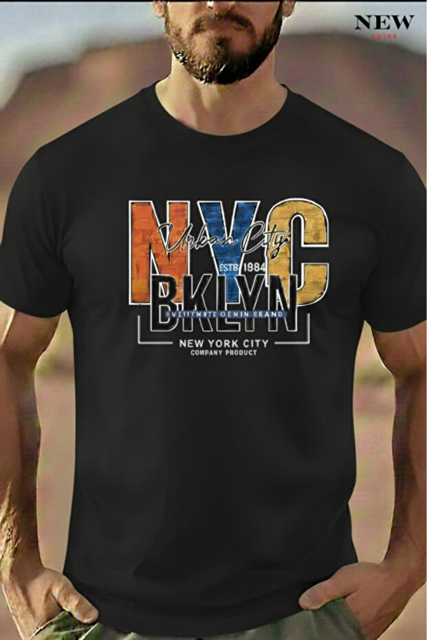 Nyc Brooklyn Printed Unisex T-Shirt