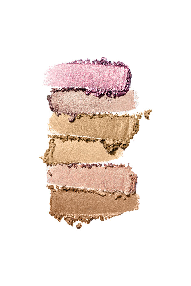 لوحة ألوان هايلايتر مكونة من 6 ألوان - 2