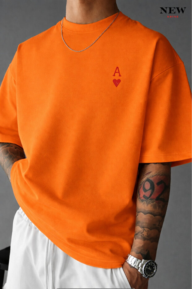 Unisex T-Shirt with the Letter a Printed on It