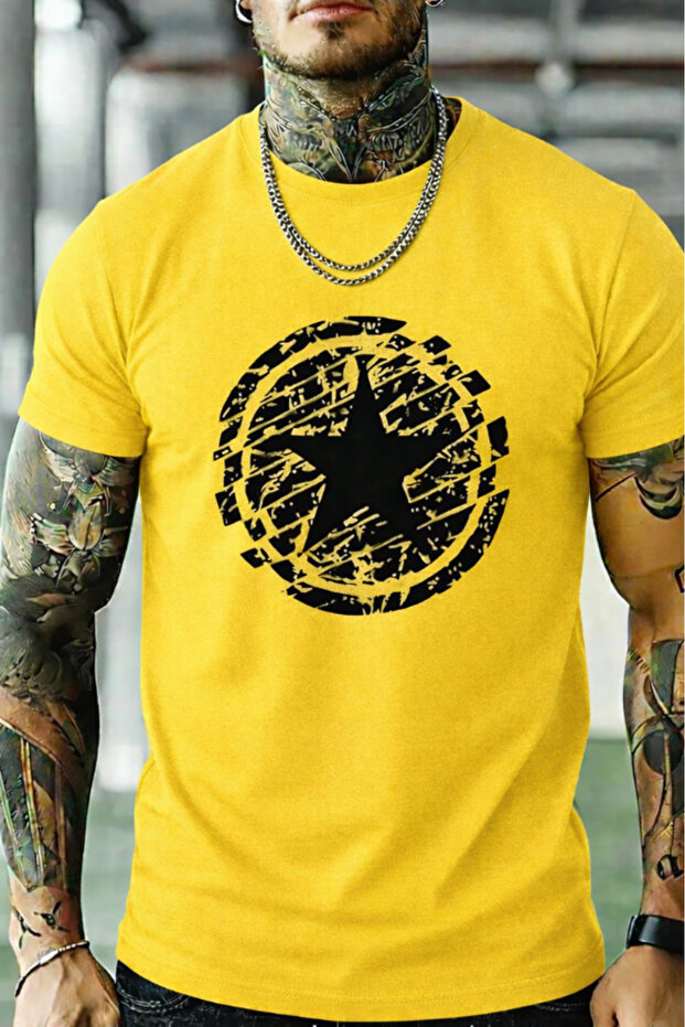 Star Printed Unisex T-Shirt