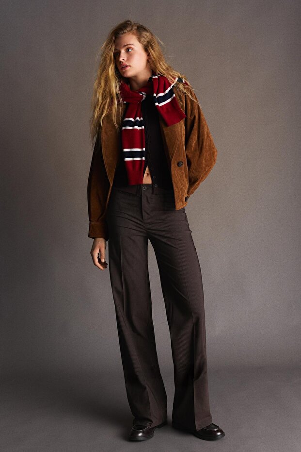 Geniş paça pantolon - 1