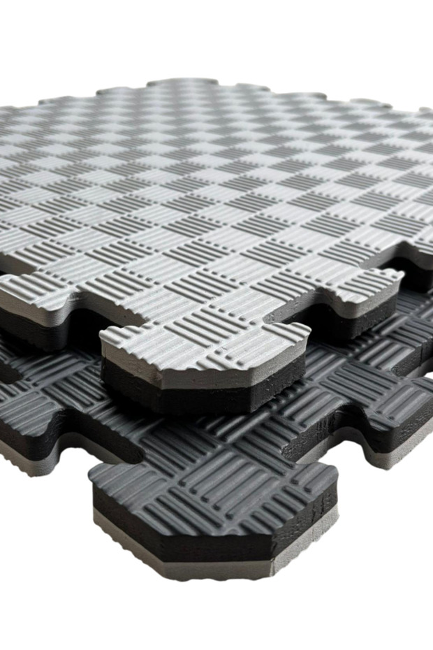 ELGA Tatami 50x50x20mm Siyah - Gri Yer Minderi (Puzzle Mat)