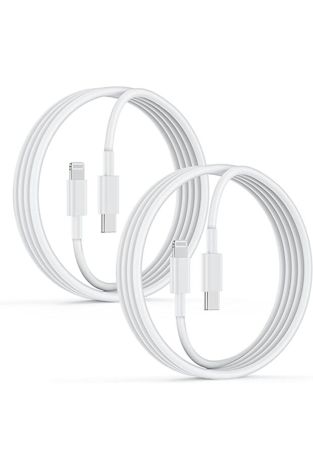 USB C to Lightning Cable 2m, [Apple MFi Certified] 2Pack iPhone Fast Charger Cable Apple Type C Powe