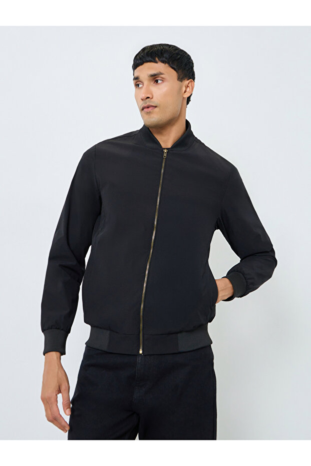 جاكيت رجالي قصة فضفاضة بقصة سادة - 3