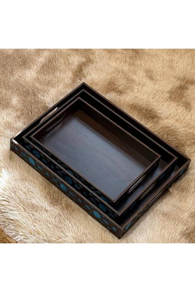صواني خشب كلاسيك Classic Wooden Trays