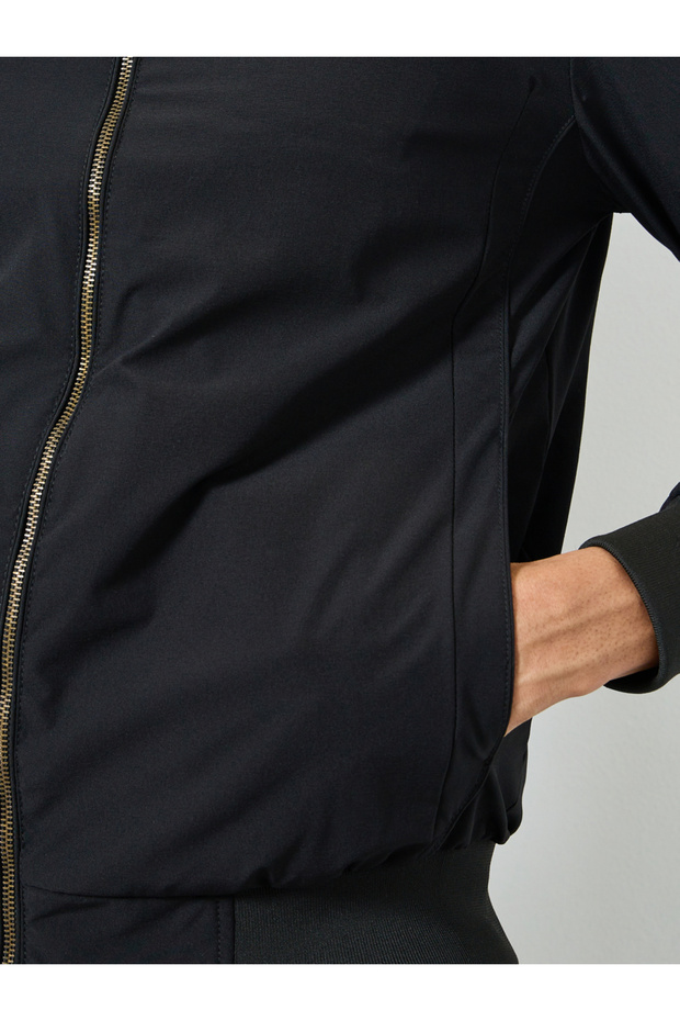 جاكيت رجالي قصة فضفاضة بقصة سادة - 4