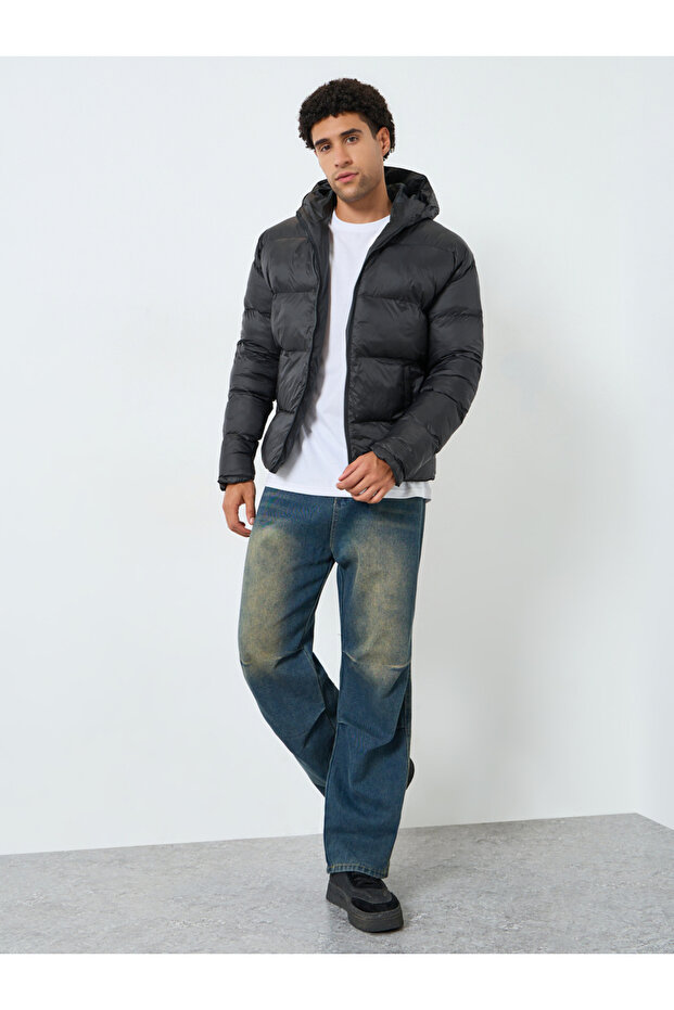 جاكيت رجالي قصة مريحة سادة بقصة مريحة - 2