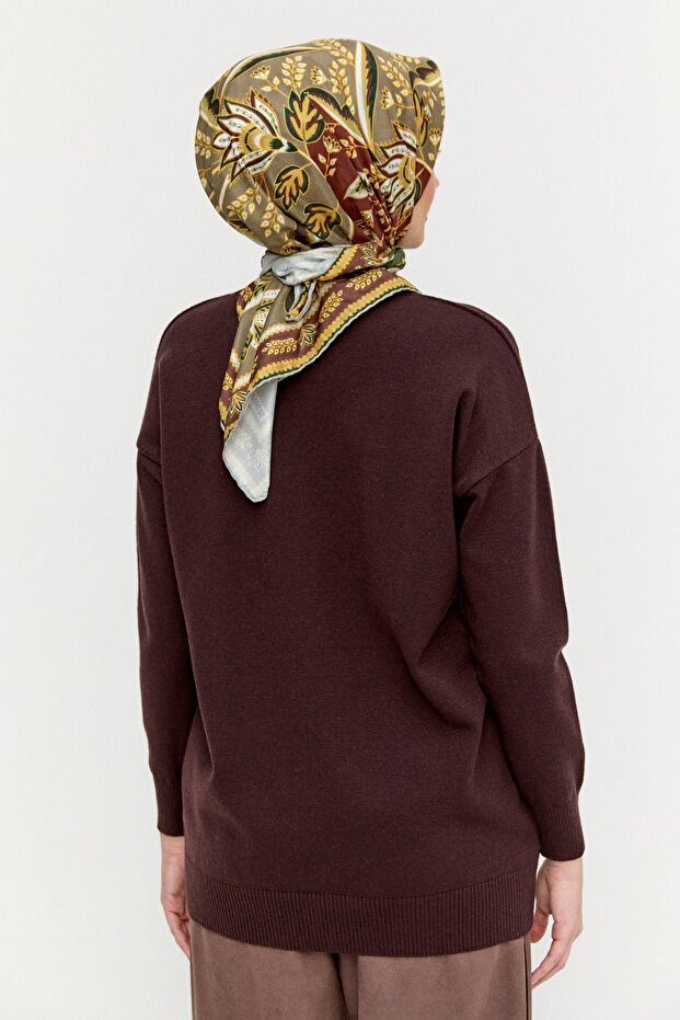 Parçalı Triko Tunik - 6