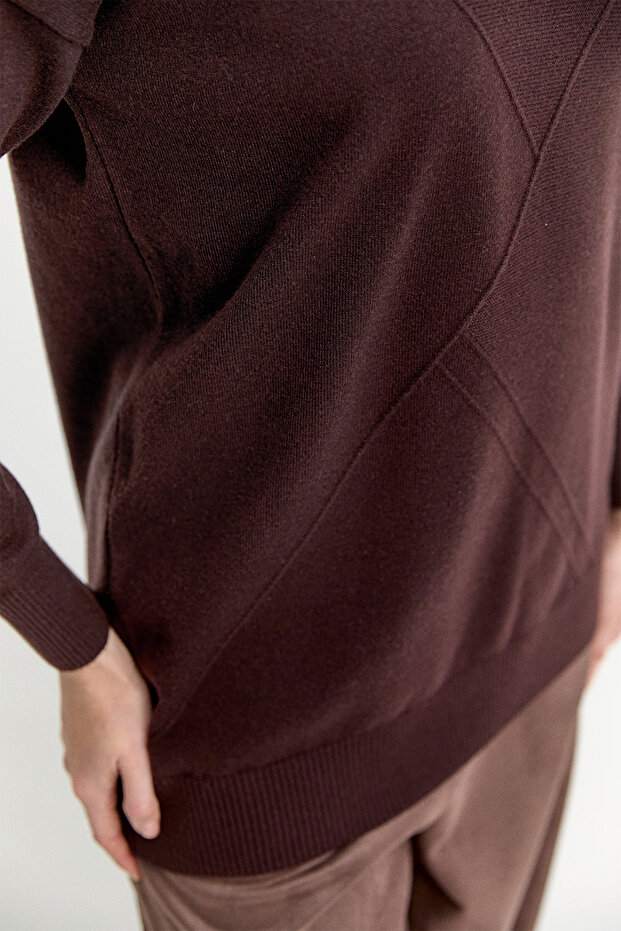 Parçalı Triko Tunik - 5