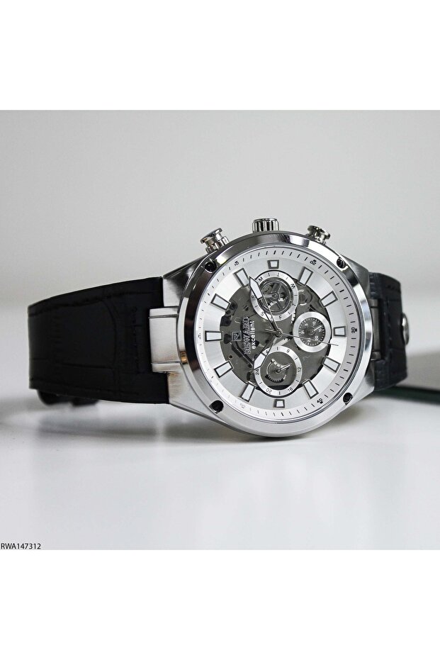Rwa147312 Leather Band Men's Wristwatch