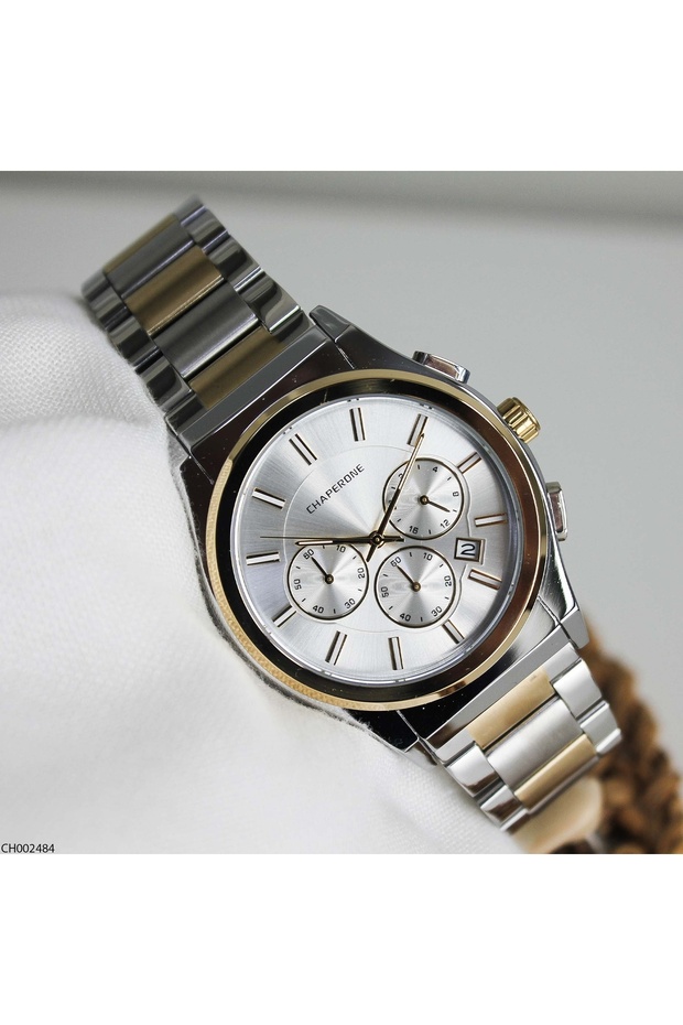 Ch002484 Men's Steel Band Wrist Watch