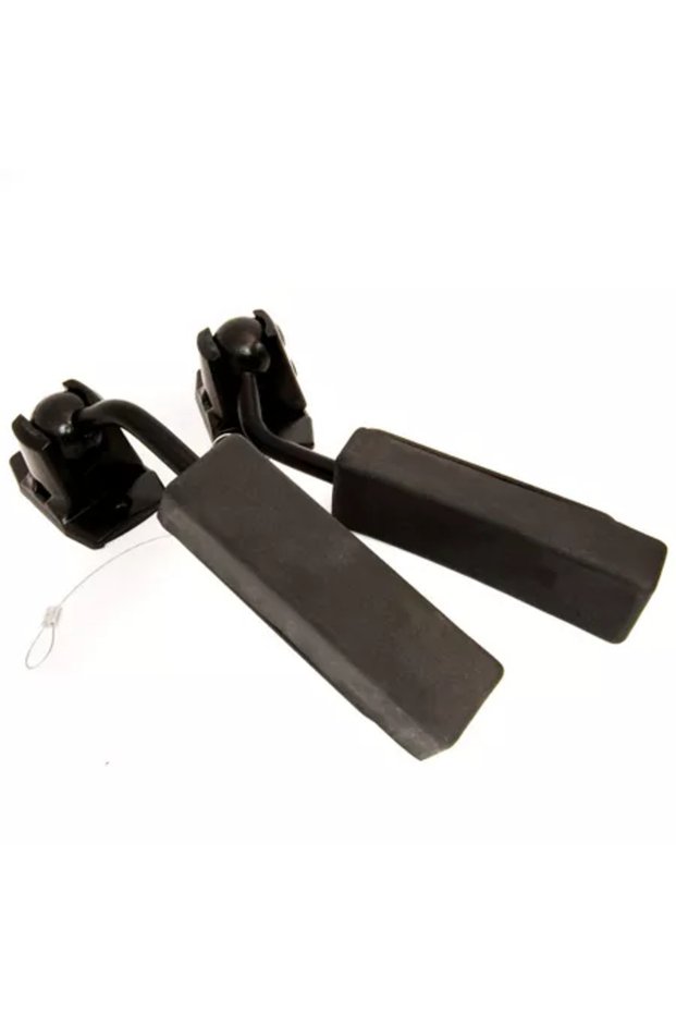 5" black speaker stand set 2pcs
