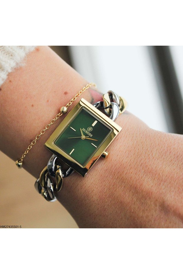 Hm27435S01-5 Women's Wristwatch with Steel Strap