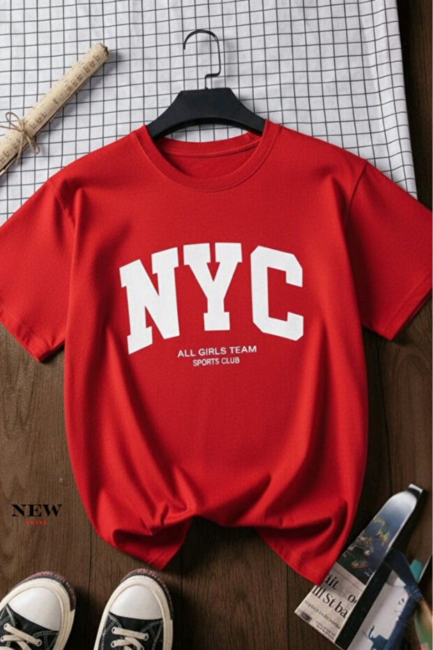 Nyc Printed Unisex T-Shirt