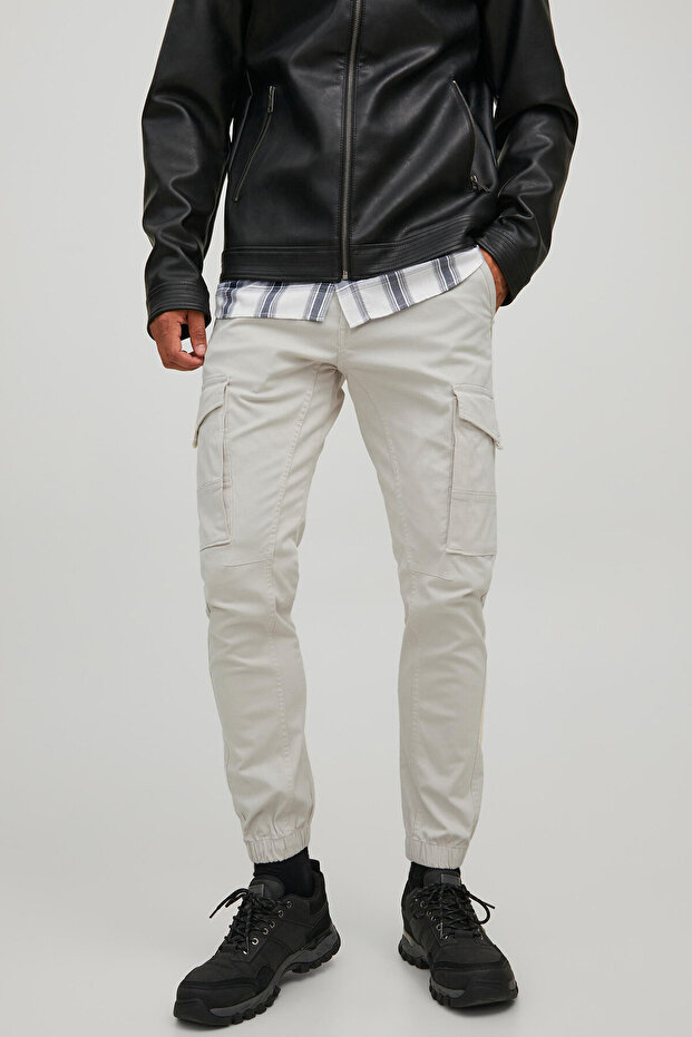 Jack&Jones Paul Flake Men's Trousers 12139912 Moonbeam