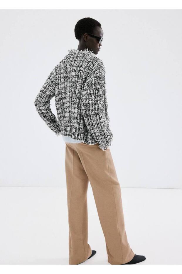 Oversize tüvit ceket - 4