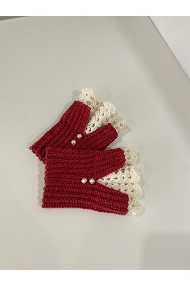 Vintage Eldiven Örgü Eldiven - 2