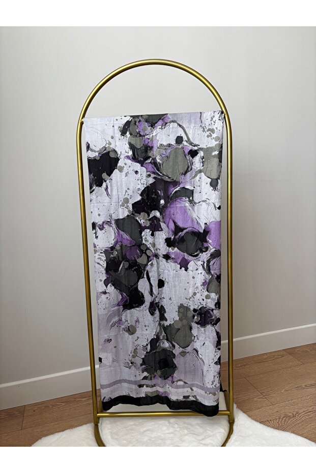 Kuyis Desen Bambu Şal - 3