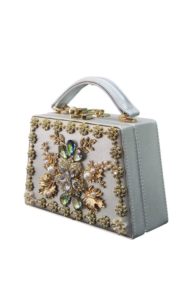 Women's Evening Dress Imported Bag with Stones