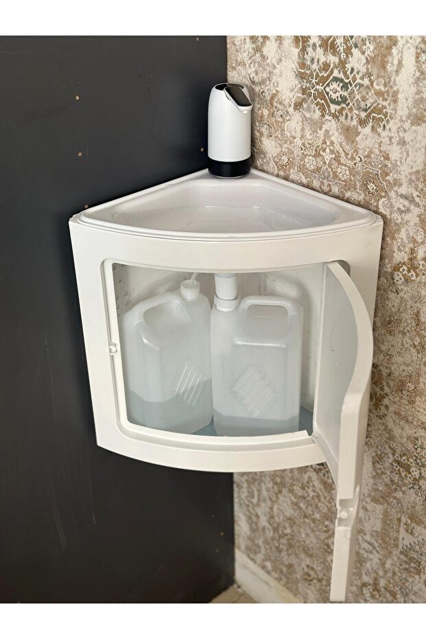 köşe seyyar lavabo - 3