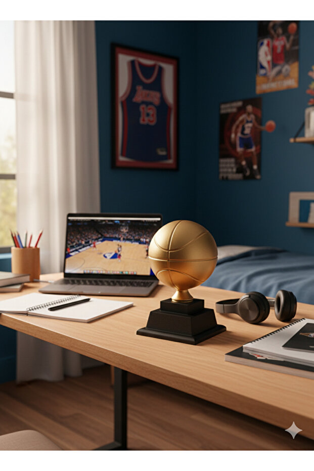 İsme Özel Altın Basketbol Başarı Figürü - 2