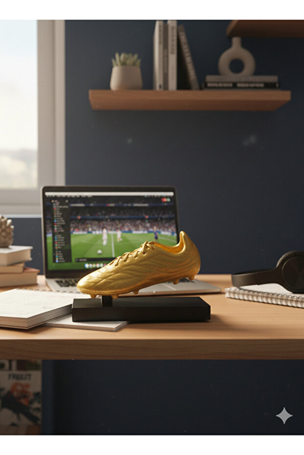 İsme Özel Altın Krampon Şampiyonluk Figürü - 3