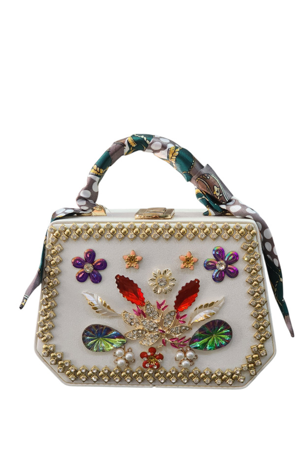 Women's Evening Dress Imported Bag with Stones